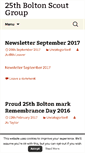 Mobile Screenshot of 25thbolton.co.uk